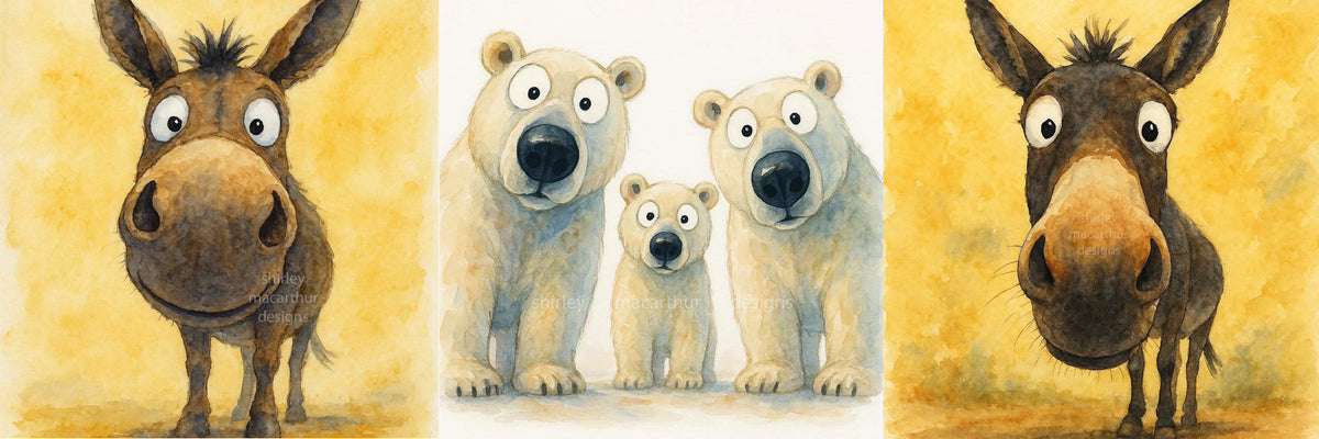 DoNKeYs, BeaRS and MoRe ...! – SHiRLeY MacARTHuR
