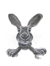 ORiGiNaL HaPPY HaRe PaSTeL PaiNTiNG ' ReaDy SeT Go! ‘ by SHiRLeY MacARTHuR