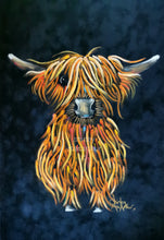 ORiGiNaL HiGHLaND CoW PaSTeL PaiNTiNG ' RoDDY ‘