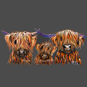 HiGHLaND CoW GReeTiNGS CaRDS x 40