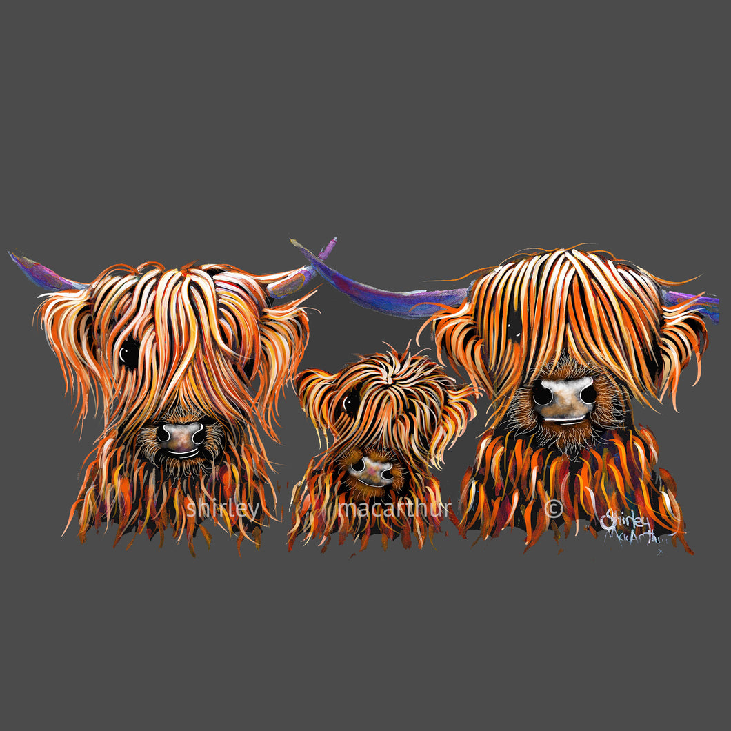 HiGHLaND CoW GReeTiNGS CaRDS x 40