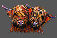Highland Cow Prints 'Pals' by Shirley MacArthur