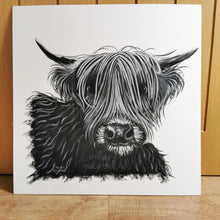 Original Highland Cow Painting