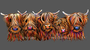 ‘THe HaiRY BuNCH oF CooS oN GReY’ - FRoM £15