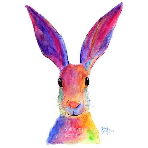 HaPPY HaRe GReeTiNGS CaRD ‘ JeLLY BeaN ‘
